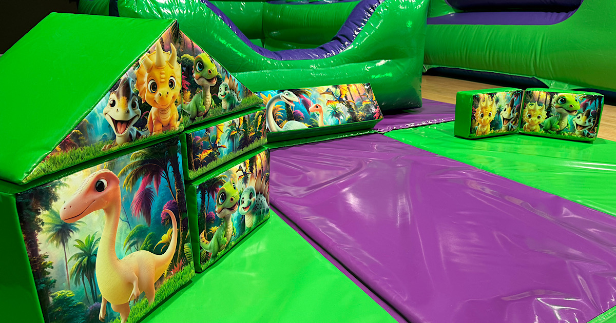 Dinosaur Soft Play Party Package Hire Pontefract
